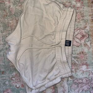 GAP White Drawstring Shorts